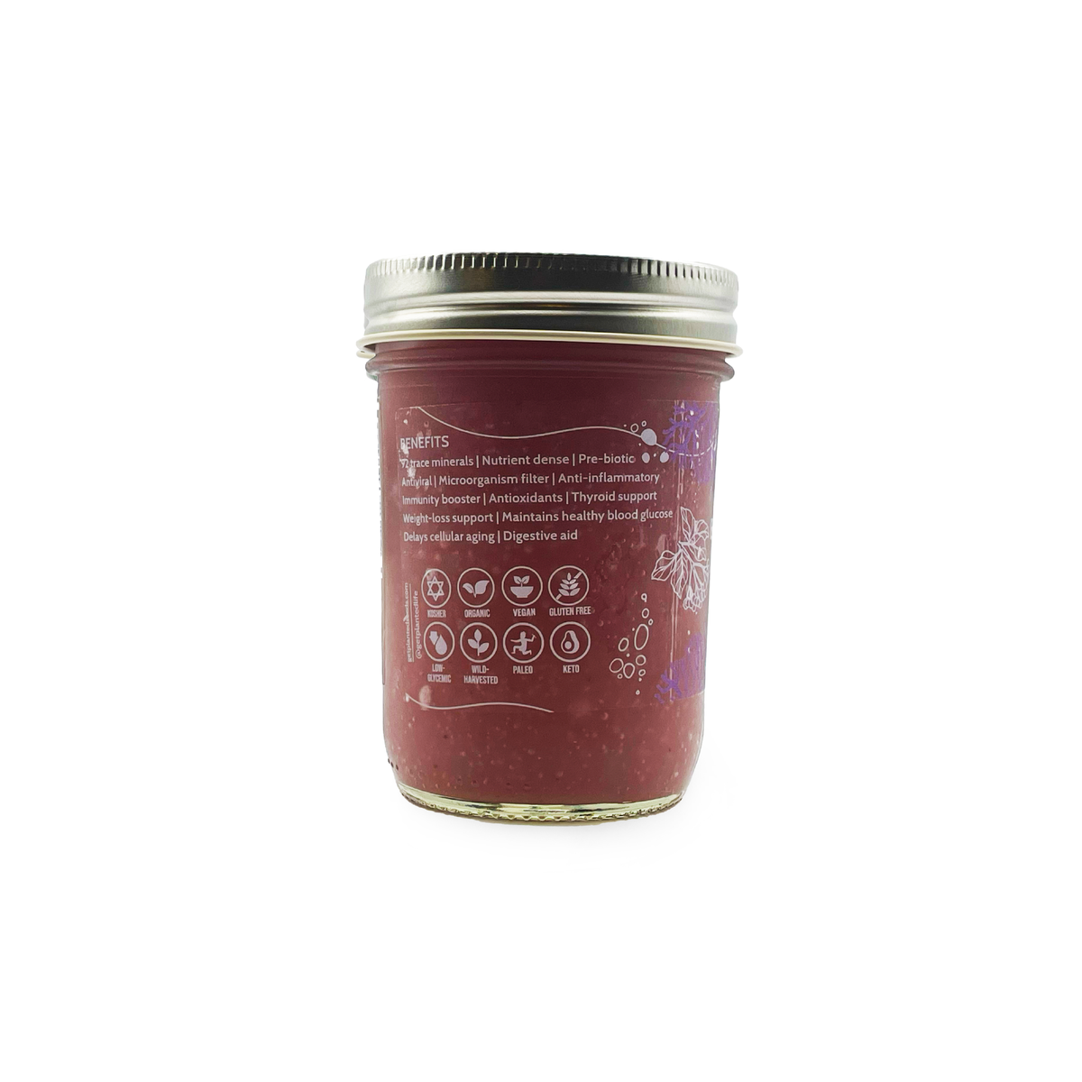 Elderberry Gold Sea Moss Gel - 8oz Jar